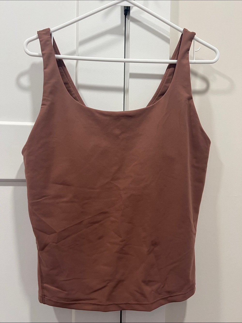 XL Old Navy Brown Scoop Neck Tank Top WORKOUT WEAR